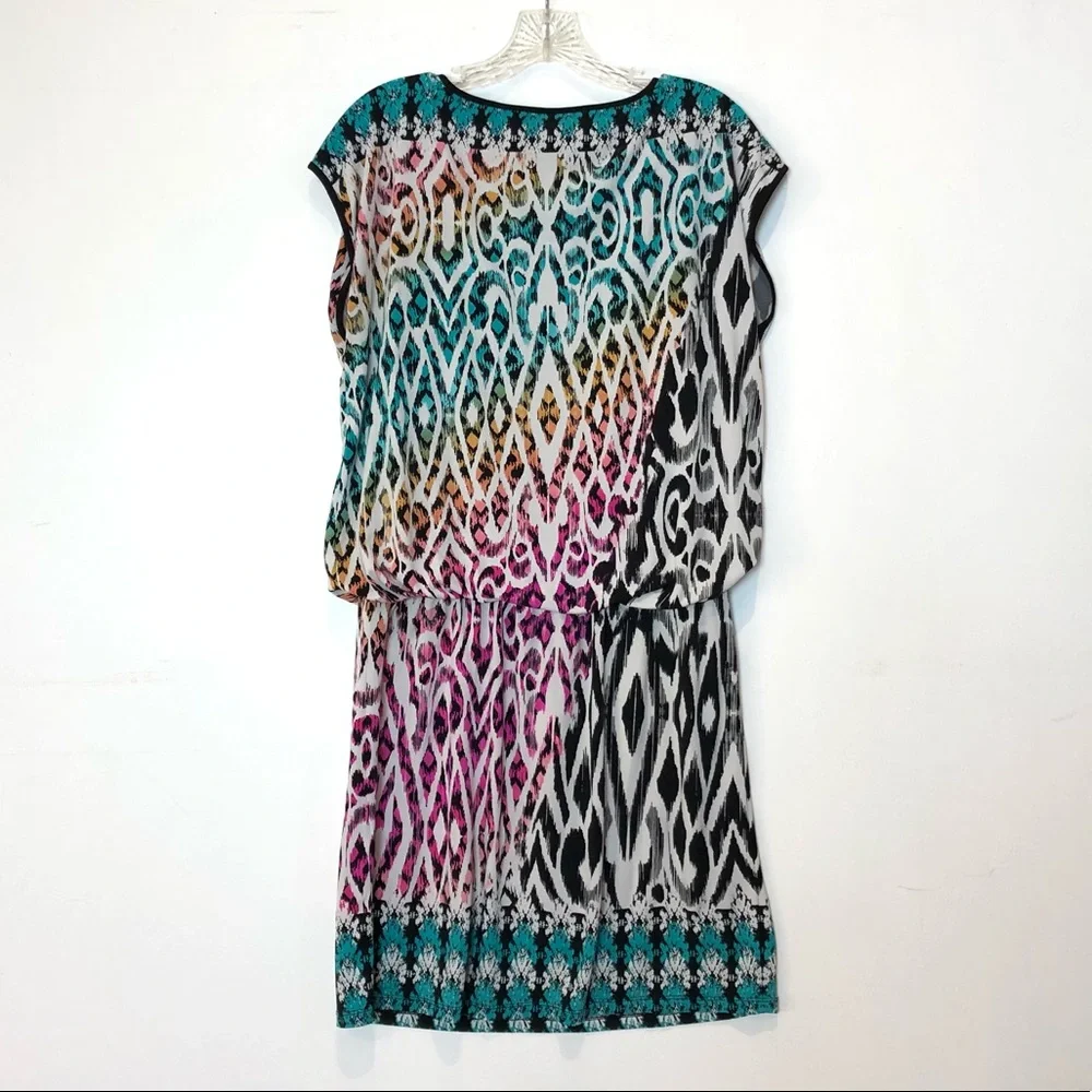 Style & Co Multicolored Patterned Dress - Picture 14 of 14